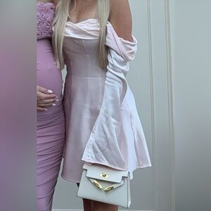 MESHKI Giselle mini dress